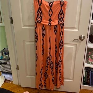 Karlie long pants romper